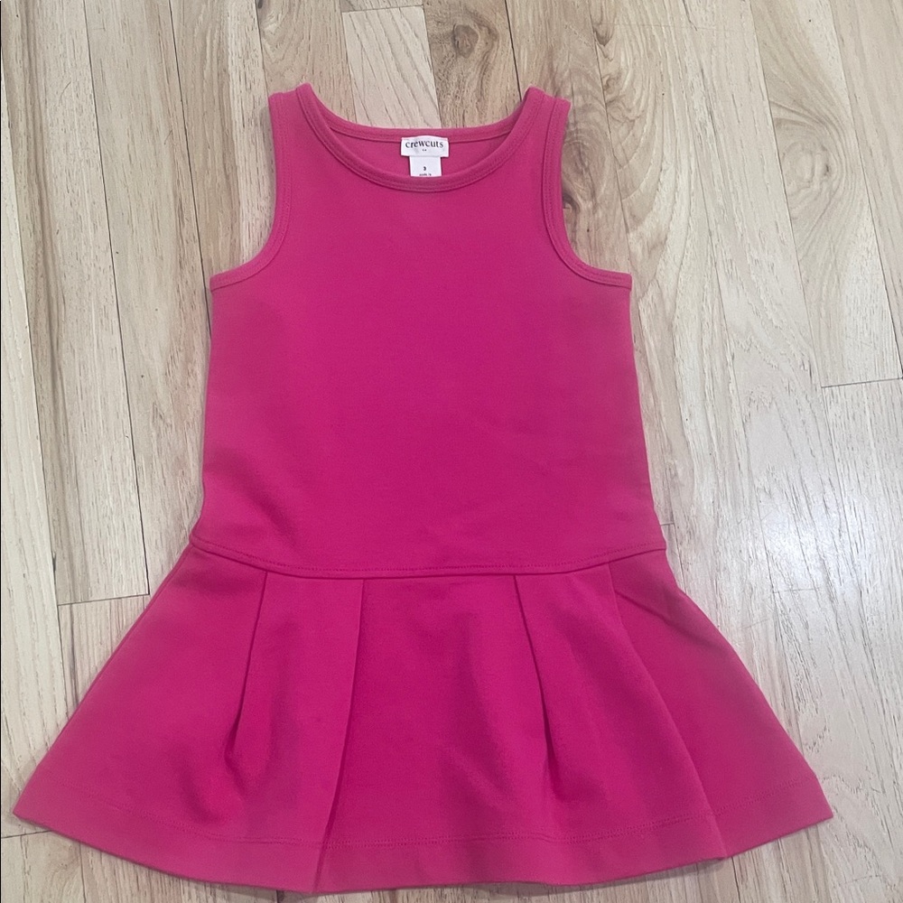 Crewcuts Vibrant Pink Casual Dress size 3t